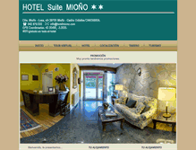 Tablet Screenshot of hotelmiono.com